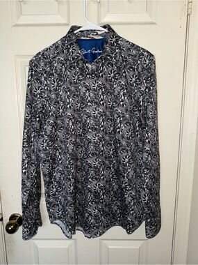 Robert Graham  Aegean Casual Button Down Shirt Classic Fit Men’s Size Large.